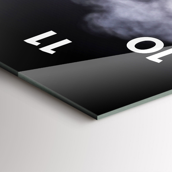 Zegar szklany pionowy Stary zabytkowy samochód