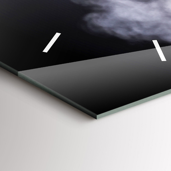 Zegar szklany pionowy Stary zabytkowy samochód