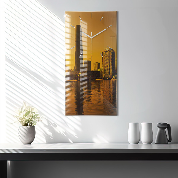 Zegar szklany pionowy Rzeka Zhujiang