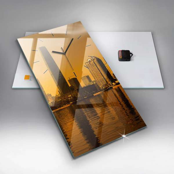 Zegar szklany pionowy Rzeka Zhujiang