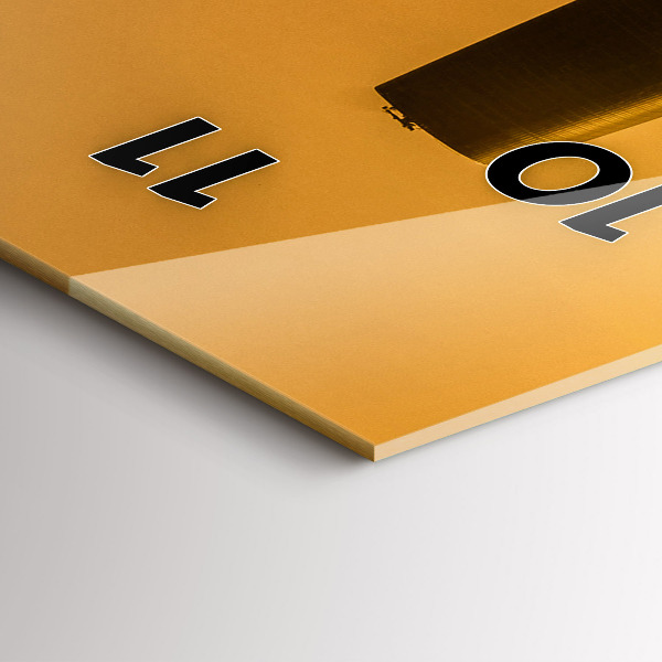 Zegar szklany pionowy Rzeka Zhujiang