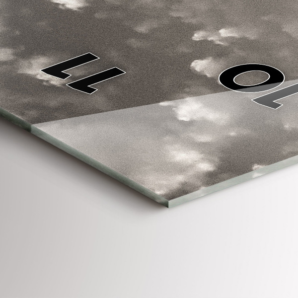 Zegar szklany pionowy Londyn Anglia Big Ben