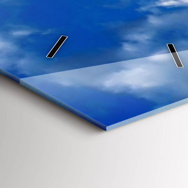 Zegar szklany pionowy Francja Wieża Eiffla