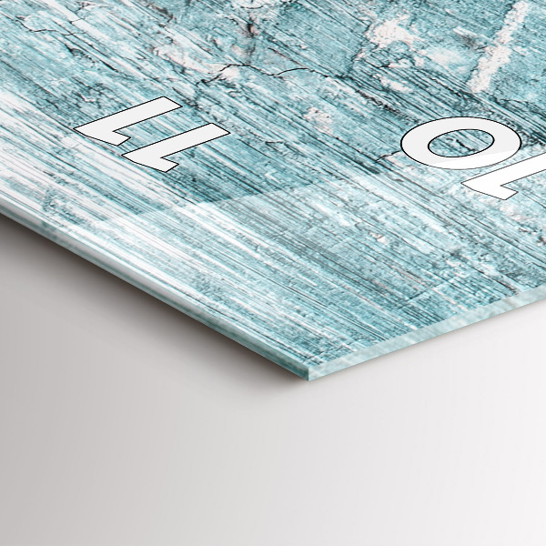 Zegar szklany pionowy Olejna tekstura abstrakcja