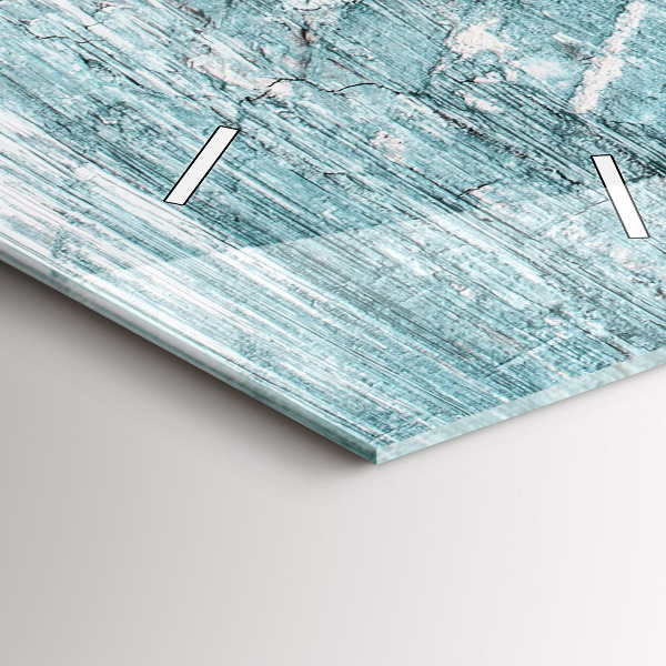 Zegar szklany pionowy Olejna tekstura abstrakcja