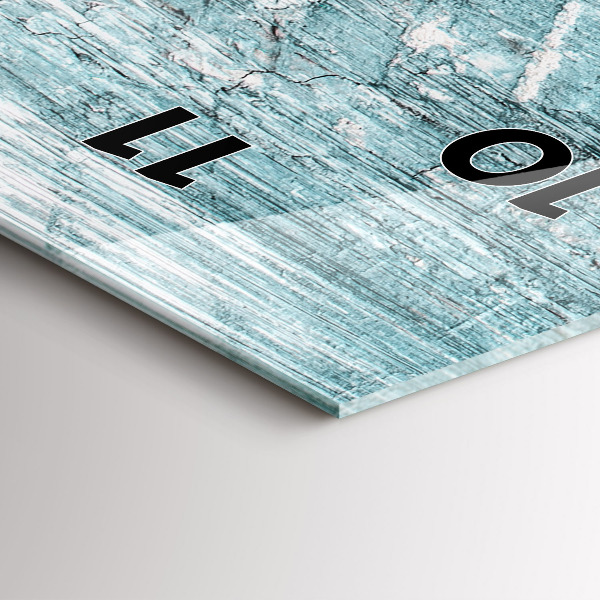 Zegar szklany pionowy Olejna tekstura abstrakcja