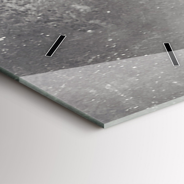 Zegar szklany pionowy Słoń