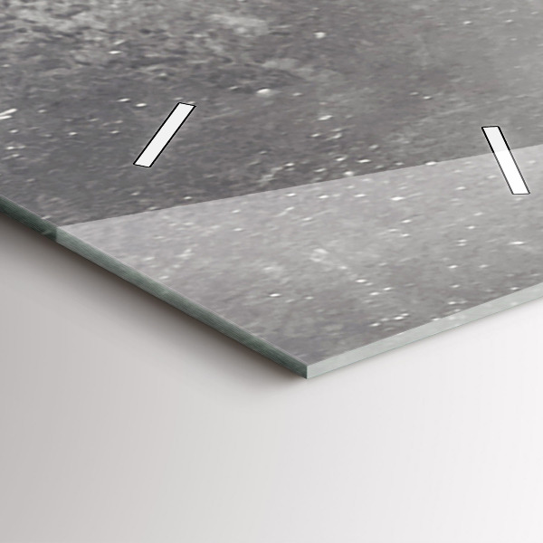 Zegar szklany pionowy Słoń