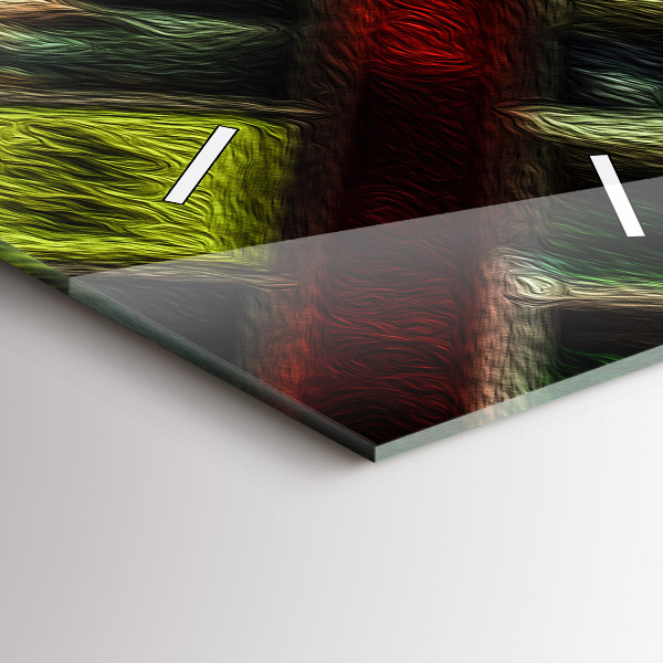 Zegar szklany pionowy New York City taksówki