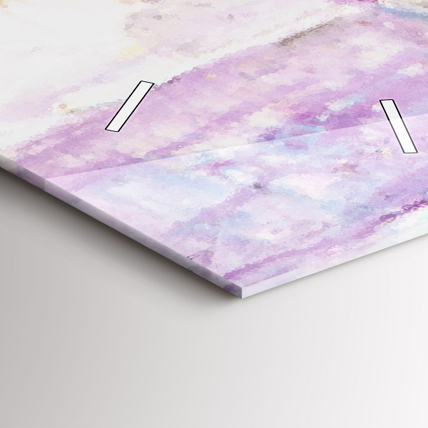 Zegar szklany pionowy Przygotowanie baletnicy