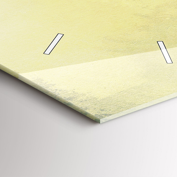 Zegar szklany pionowy Wioska rybacka