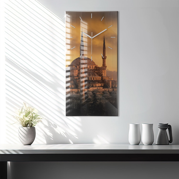 Zegar szklany pionowy Meczet w Stambule