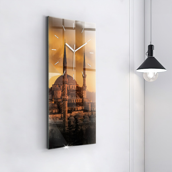 Zegar szklany pionowy Meczet w Stambule