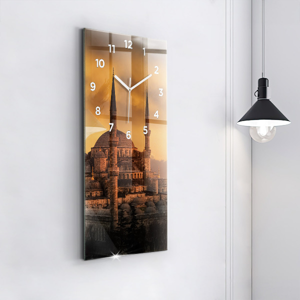 Zegar szklany pionowy Meczet w Stambule