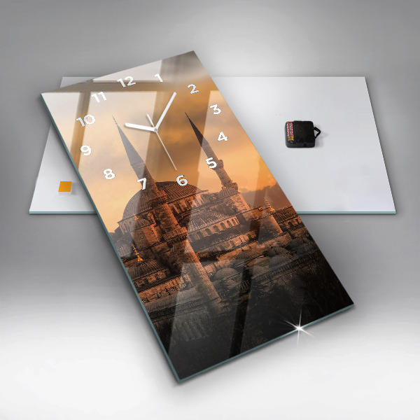 Zegar szklany pionowy Meczet w Stambule