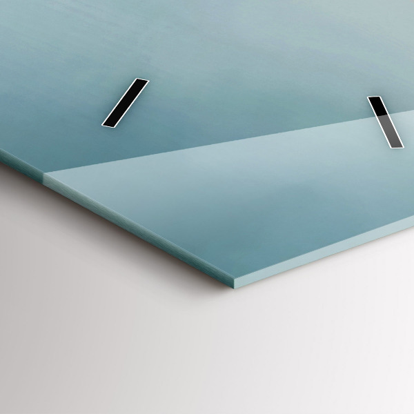 Zegar szklany pionowy Surrealistyczny flaming