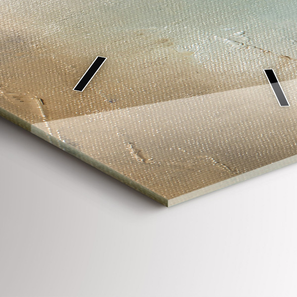 Zegar szklany pionowy Architektura miasta Paryż