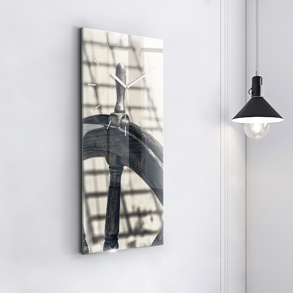 Zegar szklany pionowy Starożytny statek