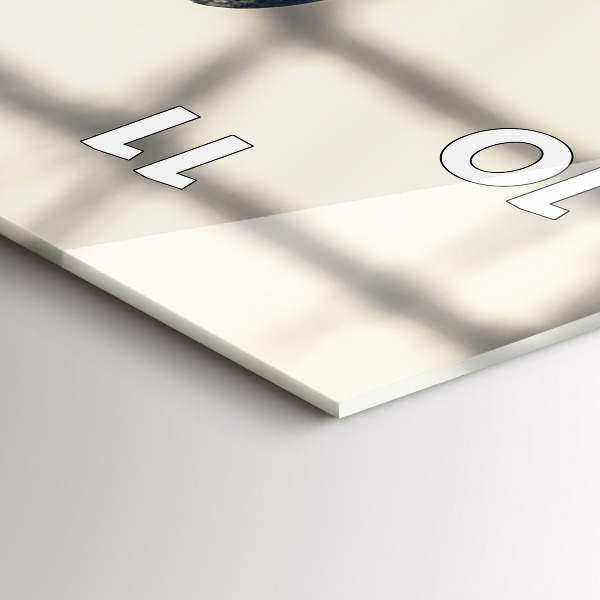 Zegar szklany pionowy Starożytny statek