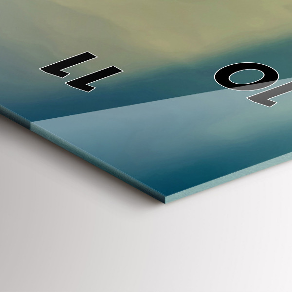 Zegar ścienny pionowy Latarnia morska na wodzie