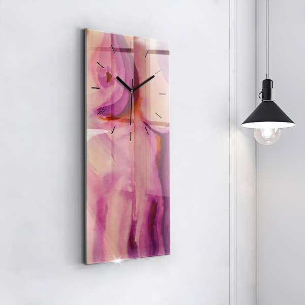 Zegar ścienny pionowy Malarstwo Kobiety