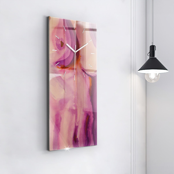 Zegar ścienny pionowy Malarstwo Kobiety