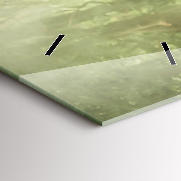 Zegar ścienny pionowy Dzieci prowadzące słonia