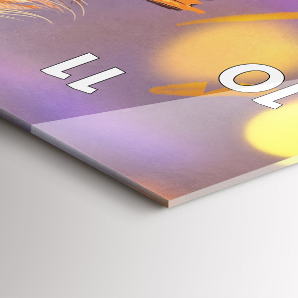 Zegar ścienny pionowy Rycerz z mieczem