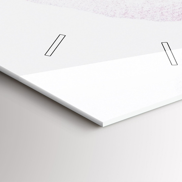 Zegar ścienny pionowy Suche kwiaty maki