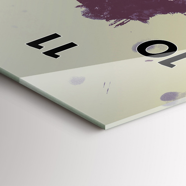 Zegar ścienny pionowy Zombie w nocy – halloween