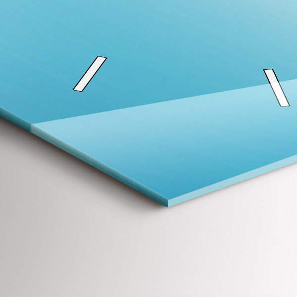 Zegar ścienny pionowy Latająca wyspa