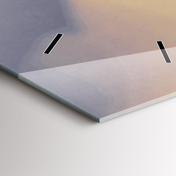 Zegar ścienny pionowy Człowiek na starym moście