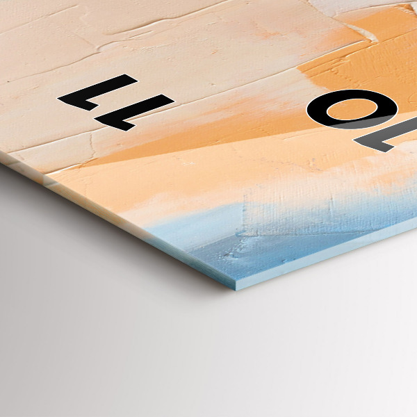 Zegar ścienny pionowy Portret kobiety