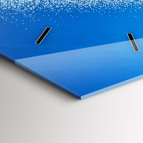 Zegar szklany pionowy Surfing na Hawajach