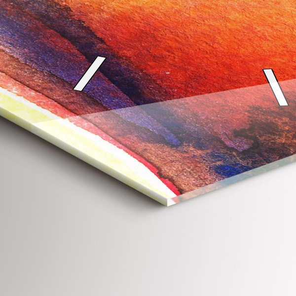 Zegar ścienny pionowy Kobieta w kapeluszu