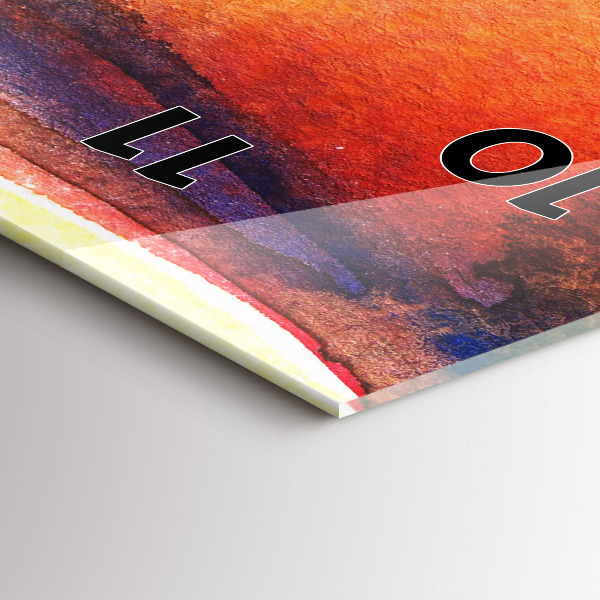 Zegar ścienny pionowy Kobieta w kapeluszu