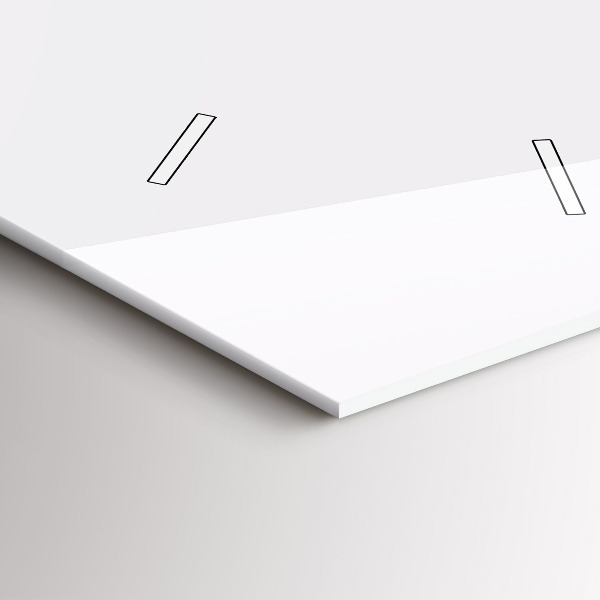 Zegar ścienny pionowy Abstrakcyjne pasma górskie