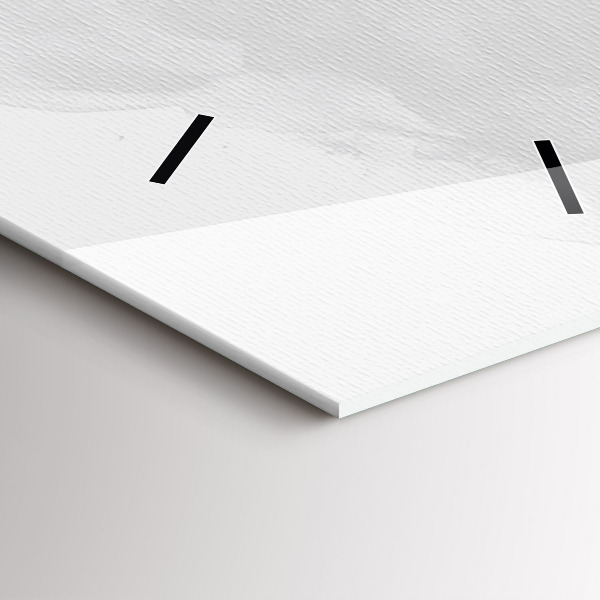 Zegar ścienny pionowy Grafika gitary