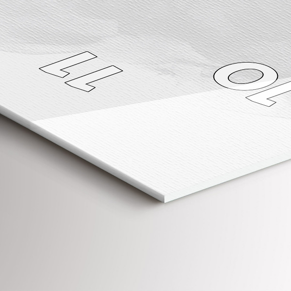 Zegar ścienny pionowy Grafika gitary