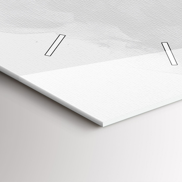 Zegar ścienny pionowy Grafika gitary