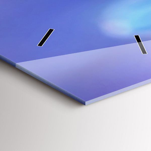 Zegar ścienny pionowy Motyl na trawie