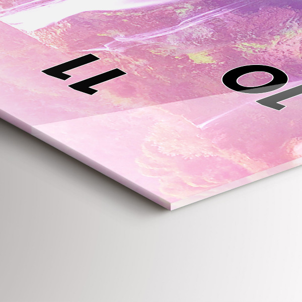 Zegar ścienny pionowy Wodospad Jiulong Chiny