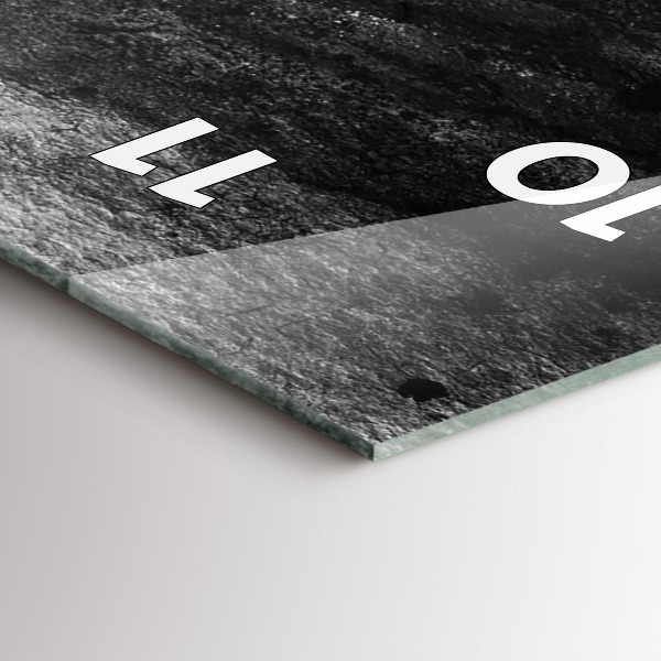 Zegar ścienny pionowy Kobieta w kapeluszu