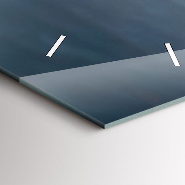 Zegar ścienny pionowy Mężczyzna na motocyklu