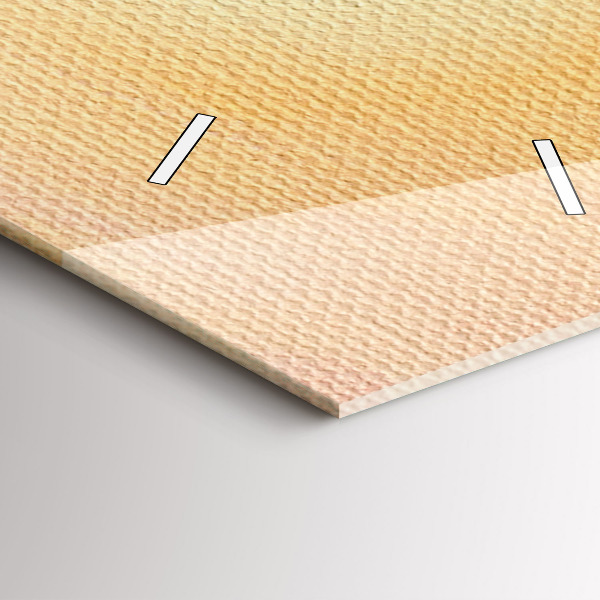 Zegar ścienny pionowy Choinka i most