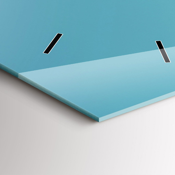 Zegar ścienny pionowy Pastelowy kolor nieba