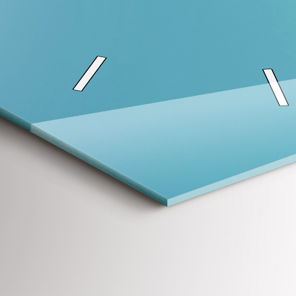 Zegar ścienny pionowy Pastelowy kolor nieba