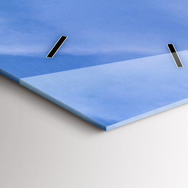 Zegar szklany pionowy Rolnik w traktorze