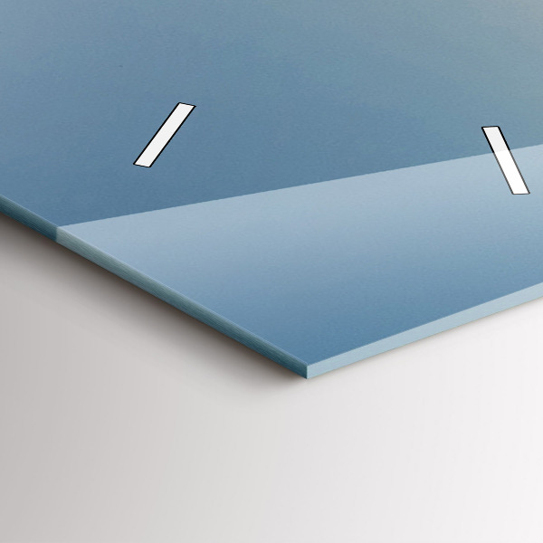 Zegar ścienny pionowy Ciągnik na polu rolniczym