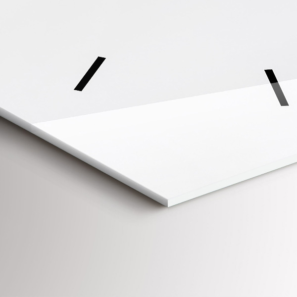 Zegar szklany pionowy Śpiący kot i pies